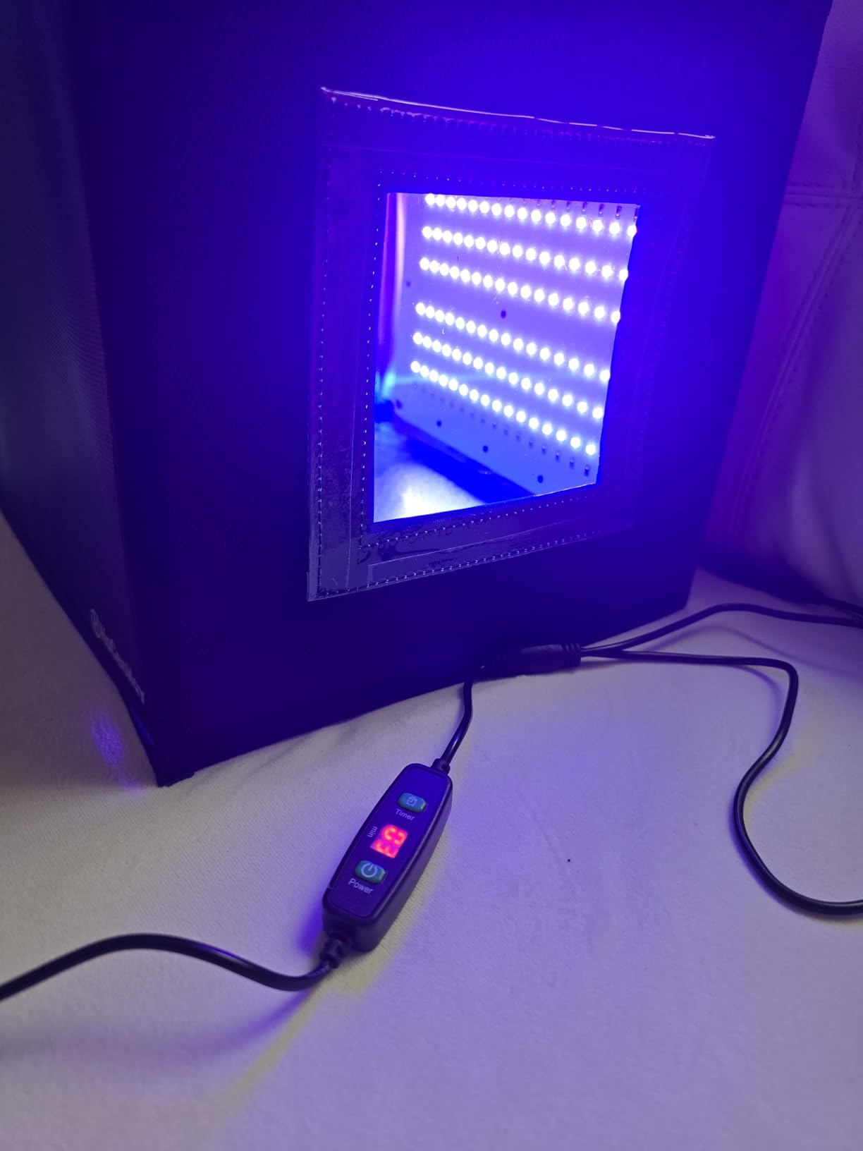 Upgrade UV Resin Curing Box with Adjustable Brightness 48W 395nm UV Curing Light Smart Time Control UV Cure Station DIY Curing Enclosure for SLA/DLP/LCD 3D Printer Solidify Photosensitive Resin customer photo 1