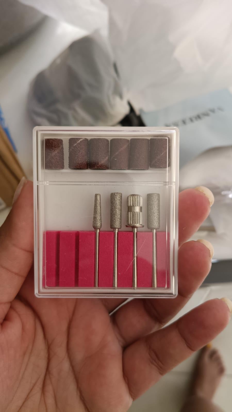 VANREESA 73 Pcs Gel Nail Polish Kit with U V Light and Nail Drill Kit 35 All Seasons Colors Nail Polish Set with Base Coat & 4 Effects Top Coat Gel Polish Nail Set Complete Nail Kit Gifts for Women customer photo 2