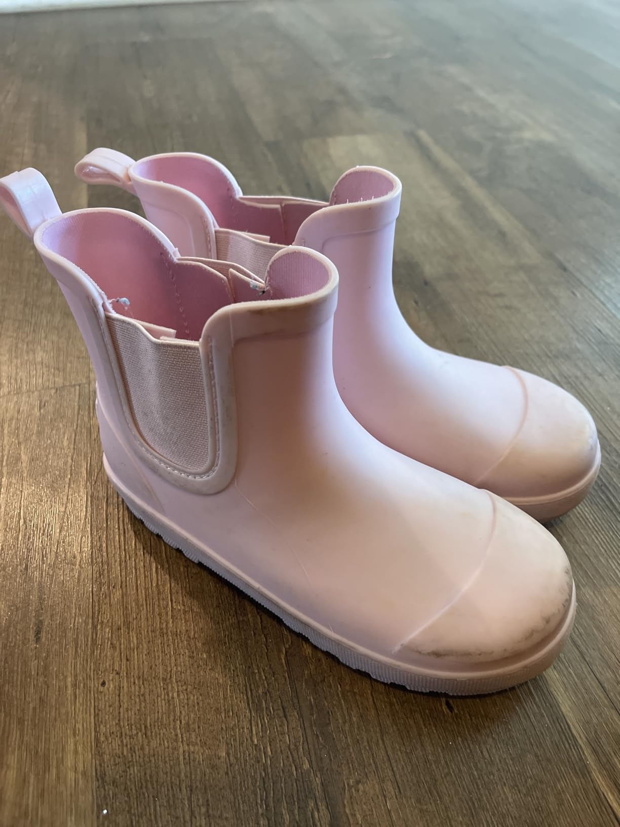 BEARPAW Toddler and Kids' Chelsea Rain Boots, Waterproof Rubber Rainboot, Girls/Boys Light Water Shoes for Muddy Park/Hiking customer photo 1