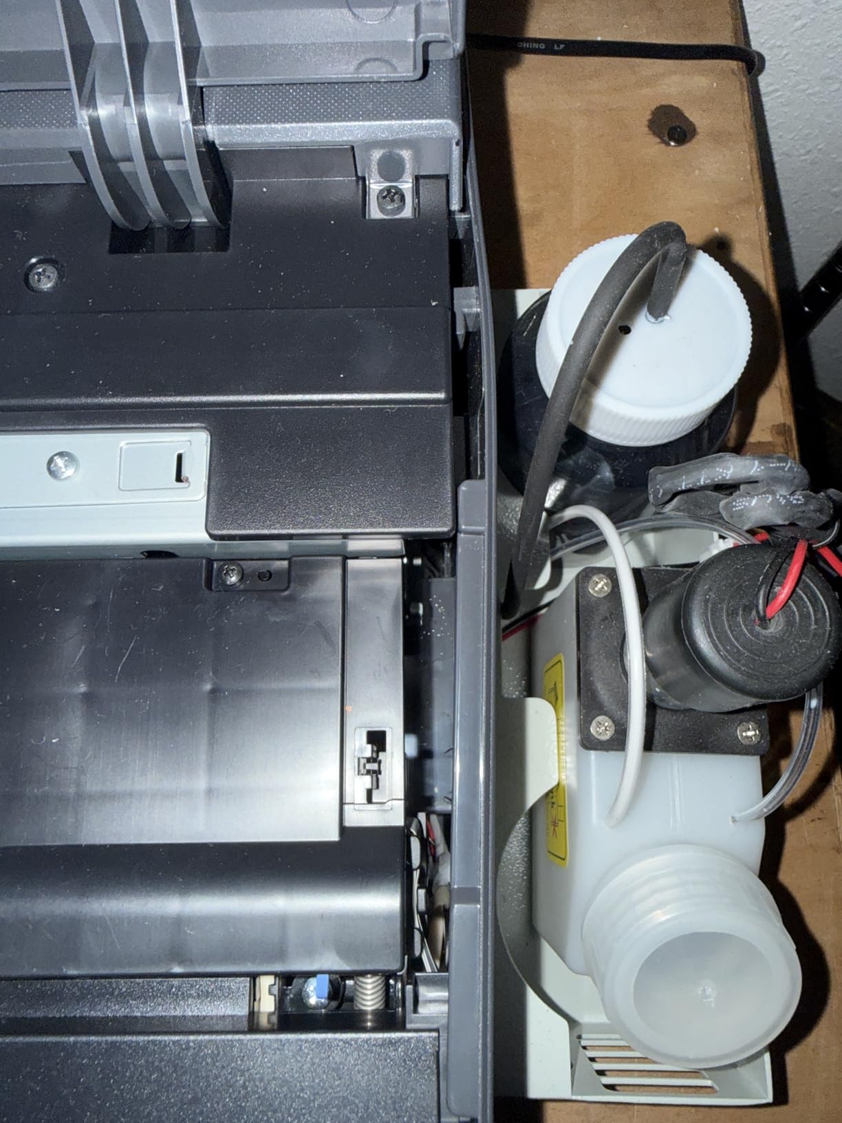 A4 DTF Printer with Oven Starter Bundle, White Ink Mixing System, Roll Feeder, Ink, Film and Powder for T-Shirt Printing customer photo 2