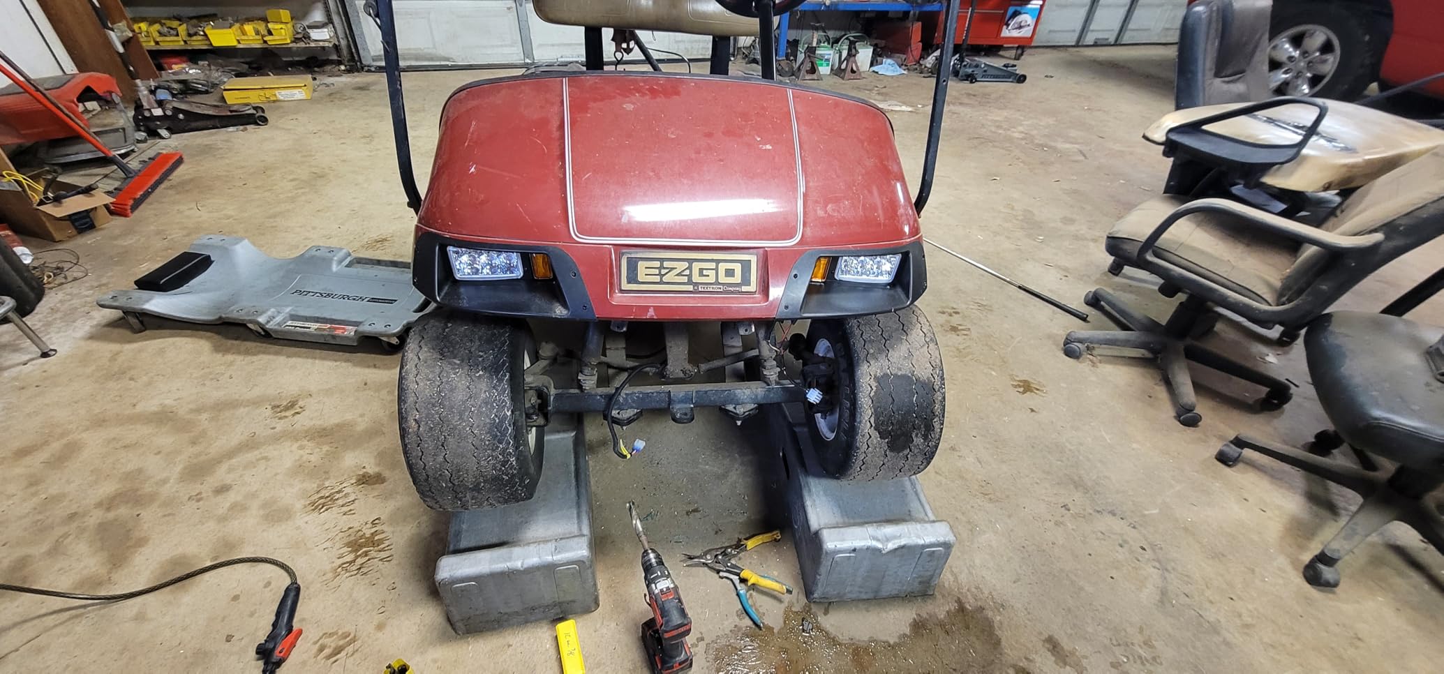 EZGO LED Headlight Tail Light Kit, Golf Cart Headlight Taillight customer photo 2