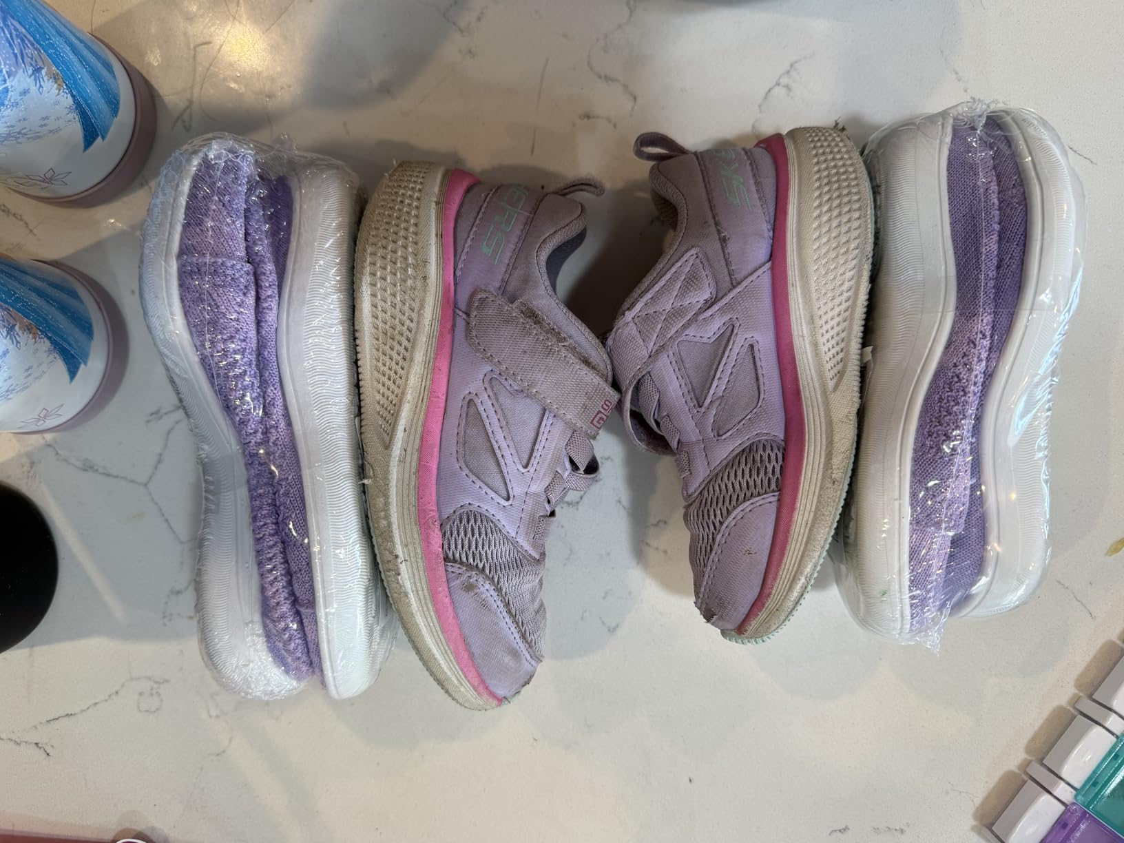 LeIsfIt Toddler Shoes Girls Boys Wide Shoes Kids Zero Drop Minimalist Sneakers Barefoot Slip on Tennis Sneakers customer photo 1
