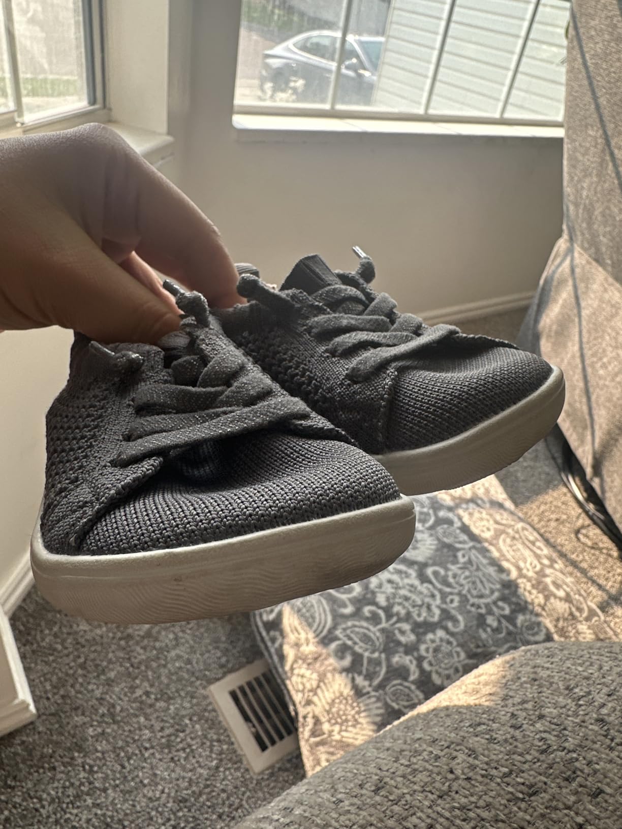 LeIsfIt Toddler Shoes Girls Boys Wide Shoes Kids Zero Drop Minimalist Sneakers Barefoot Slip on Tennis Sneakers customer photo 1