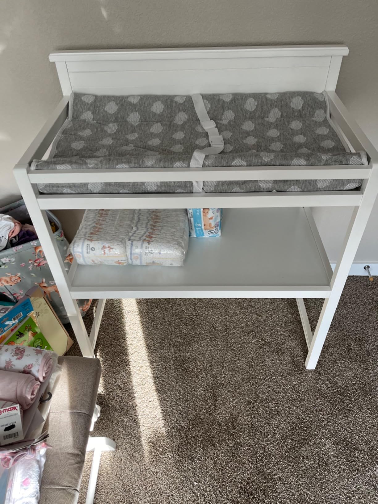 Jool Baby Soft Changing Pad + Washable Cover - (Wave Pattern, Off-White) customer photo 1