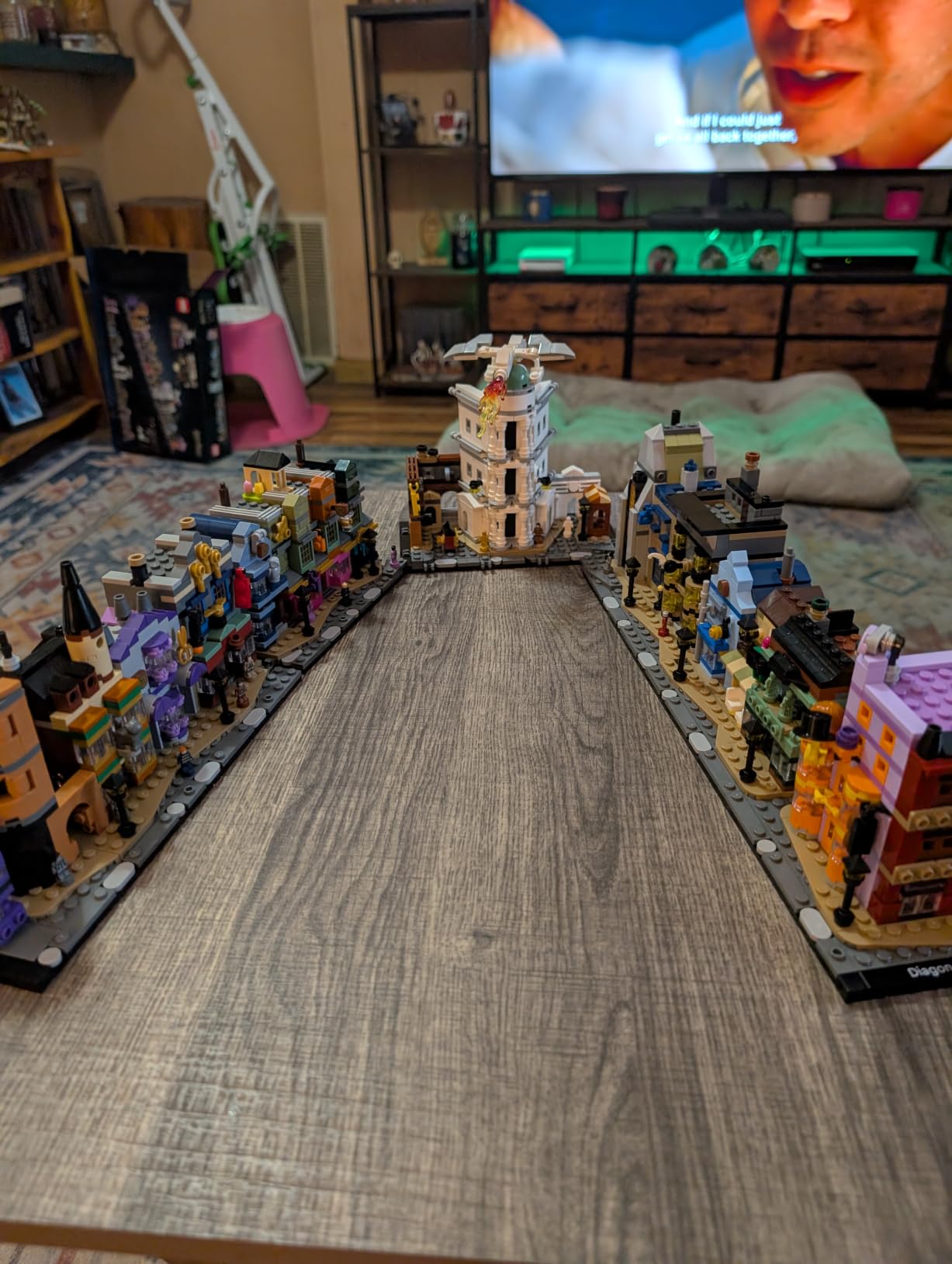 Harry Potter Diagon Alley Wizarding Shops Building Set for Adults - Collectible Kit for Harry Potter Fans with 12 Microfigures - Gift Idea for Men, Women, Fans - 76444 customer photo 1