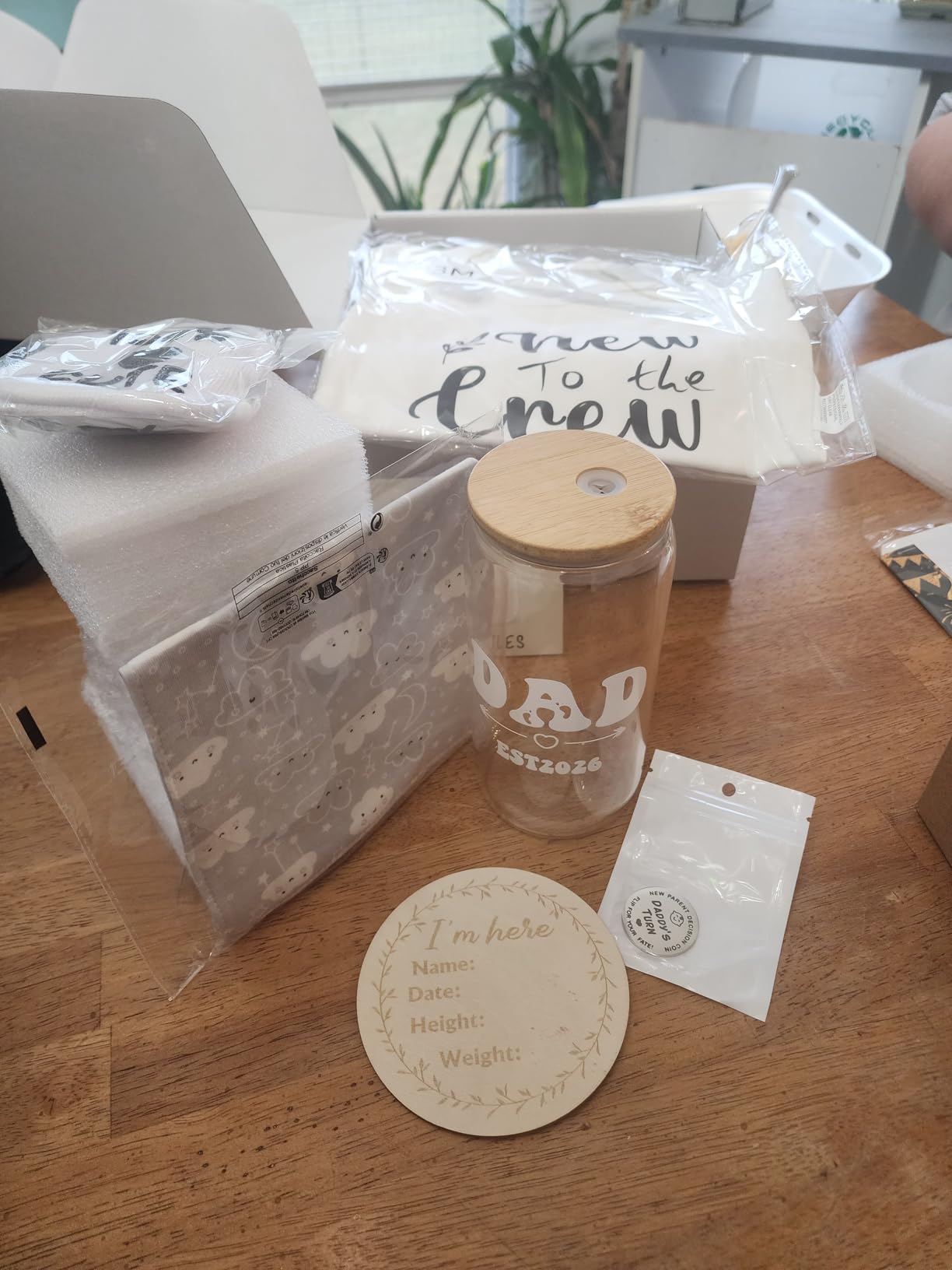11PCS New Parents Gift Set for Couples with Glass Cups customer photo 1