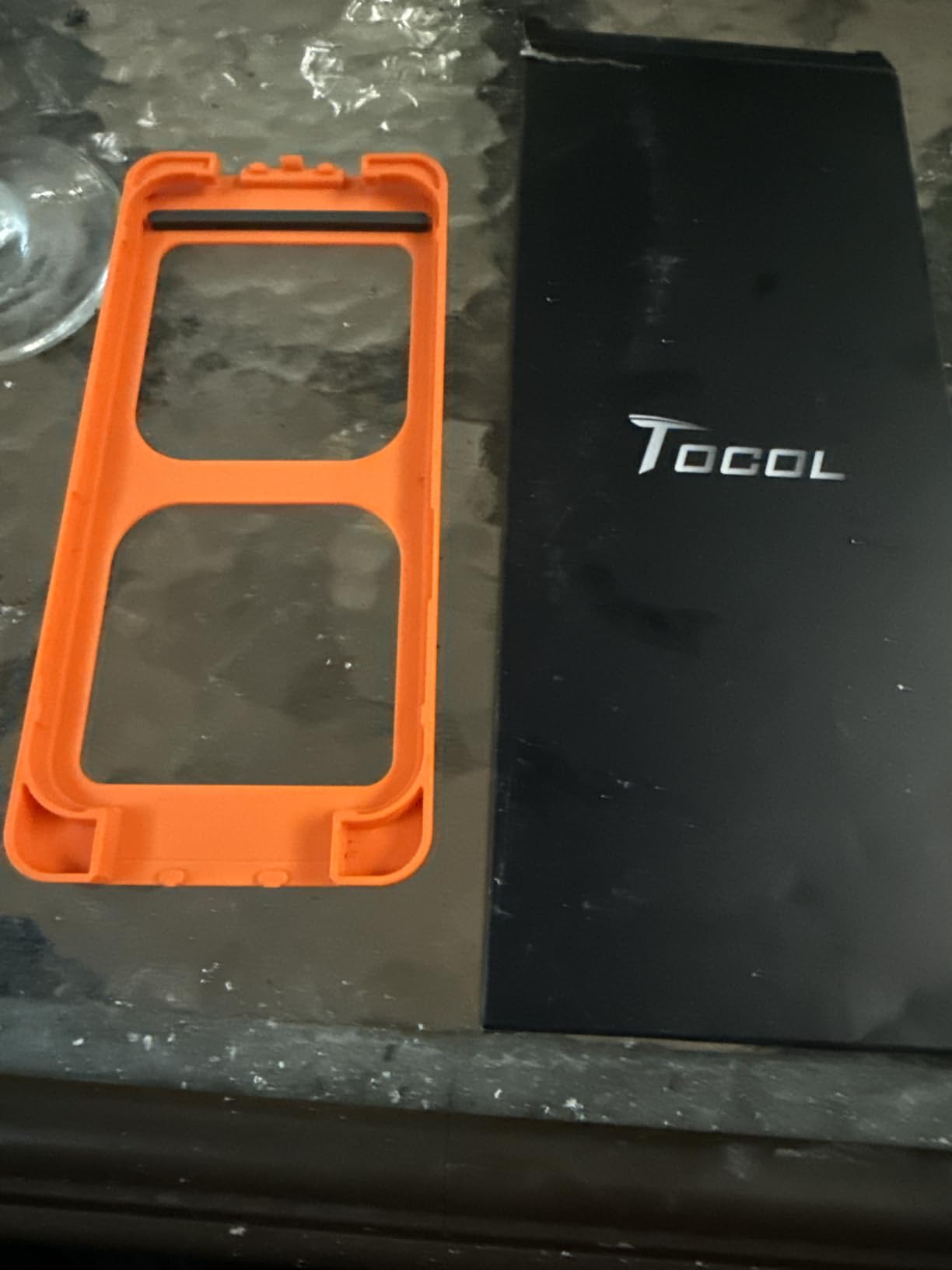 TOCOL for iPhone 16 Pro Screen Protector, Easy Installation | Bubble-Free, 9H+ Tempered Glass, 8FT Military Grade Shatterproof, Anti-Scratch, Case Friendly HD Clear 6.3