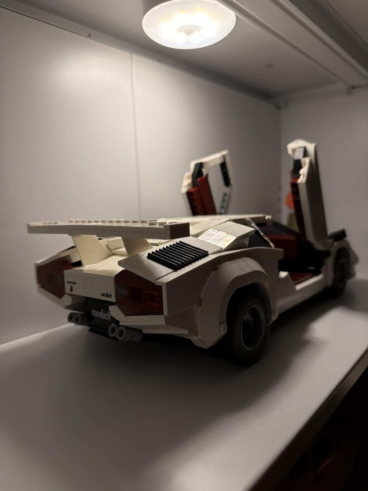 LEGO Icons Lamborghini Countach 5000 Quattrovalvole Model Car Kit - Collectible Building Set for Adults, Ages 18+ - Detailed Lamborghini Car Kit with Scissor Doors, V12 Engine, and More - 10337 customer photo 1