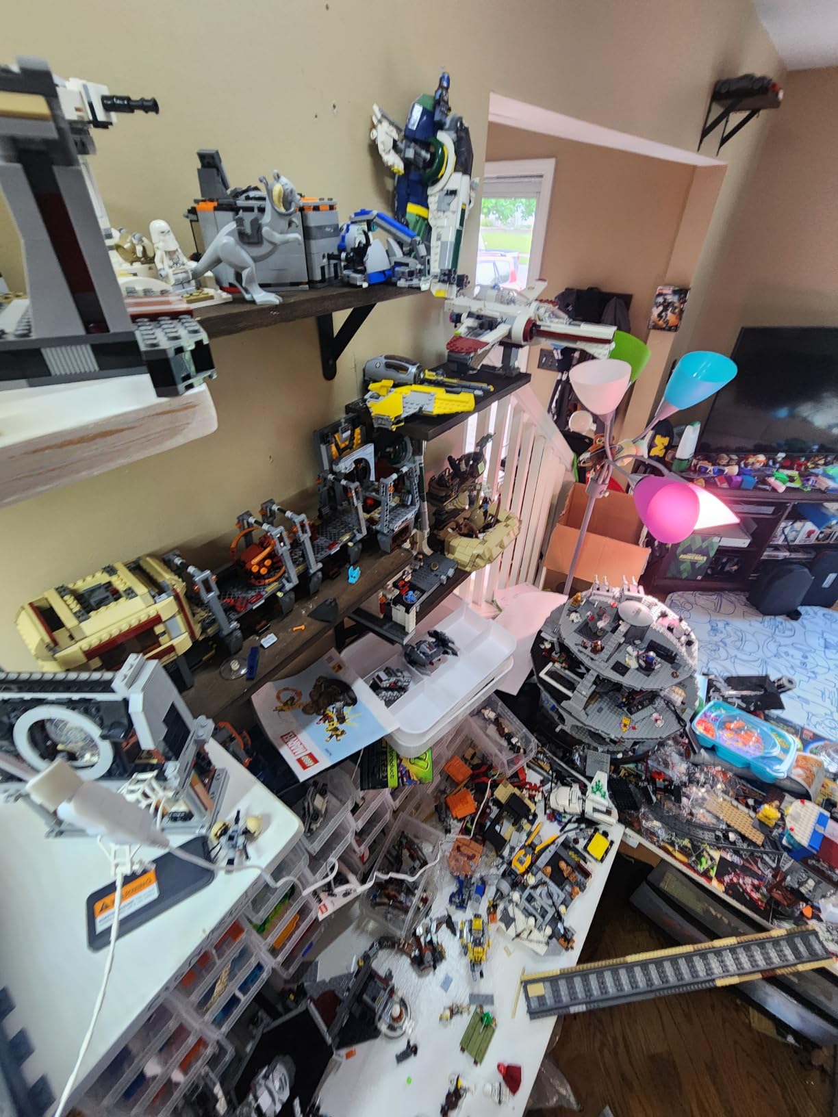 LEGO Star Wars Brick-Built Star Wars Logo - Building Set for Adults 18+ - Star Wars Gift Idea for Birthdays - Collectible DIY Model Kit - Home Decor Idea for Fans of The Movie Series - 75407 customer photo 1