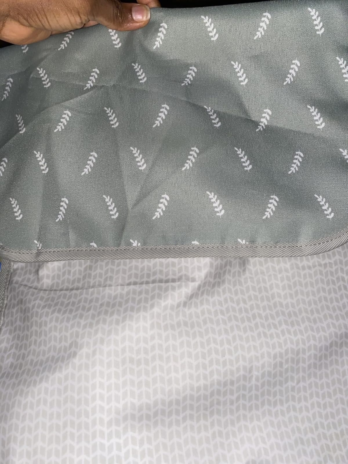 KeaBabies Portable Diaper Changing Pad, Easy Wipe Clean, 25x13 (Prairie) customer photo 2