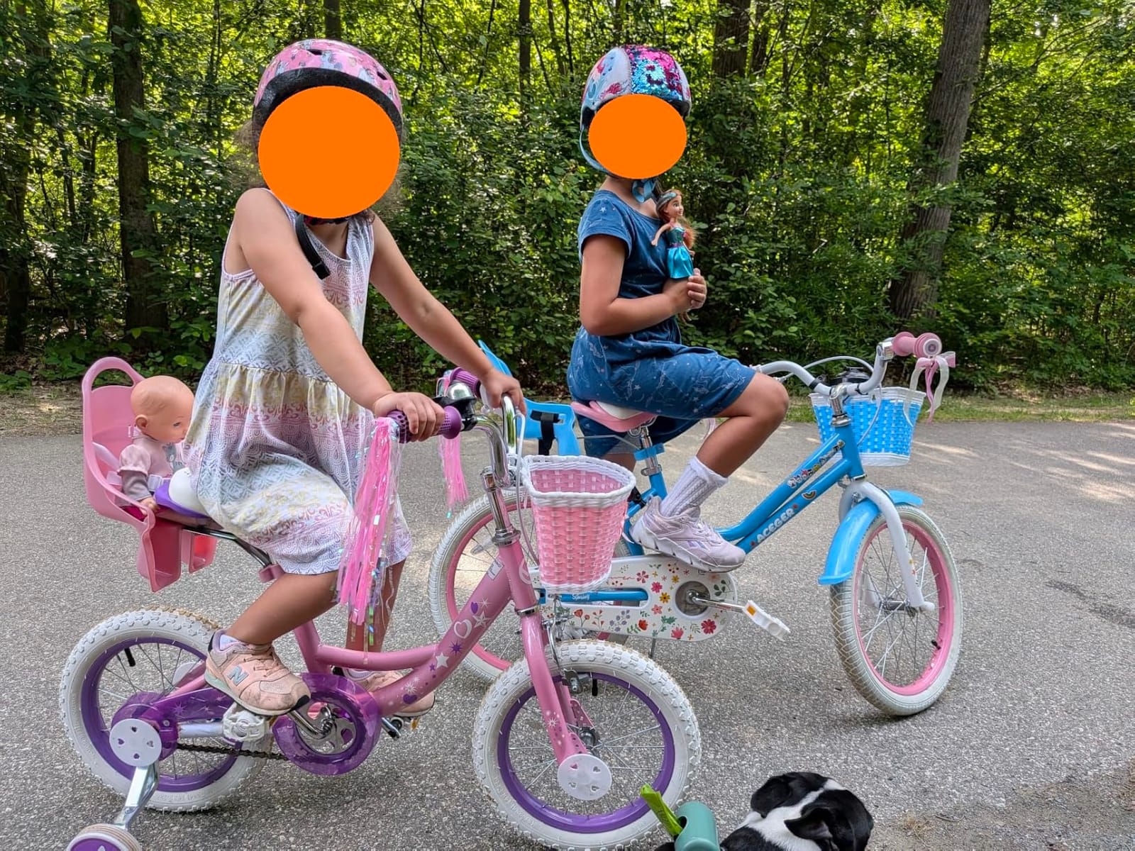 WEIZE Girls Kids Bike 14 16 18 Inch Children Bicycles with Training Wheels customer photo 2