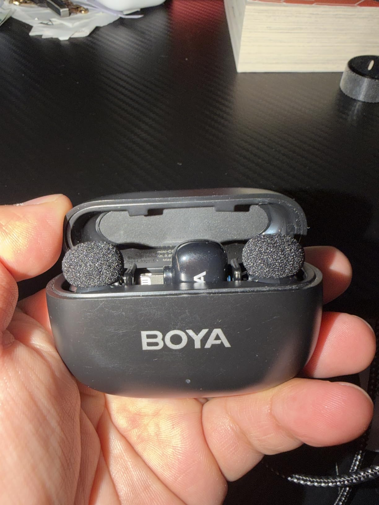 BOYA mini 2 Wireless Lavalier Microphone for iPhone 15/16/17 & Android customer photo 2
