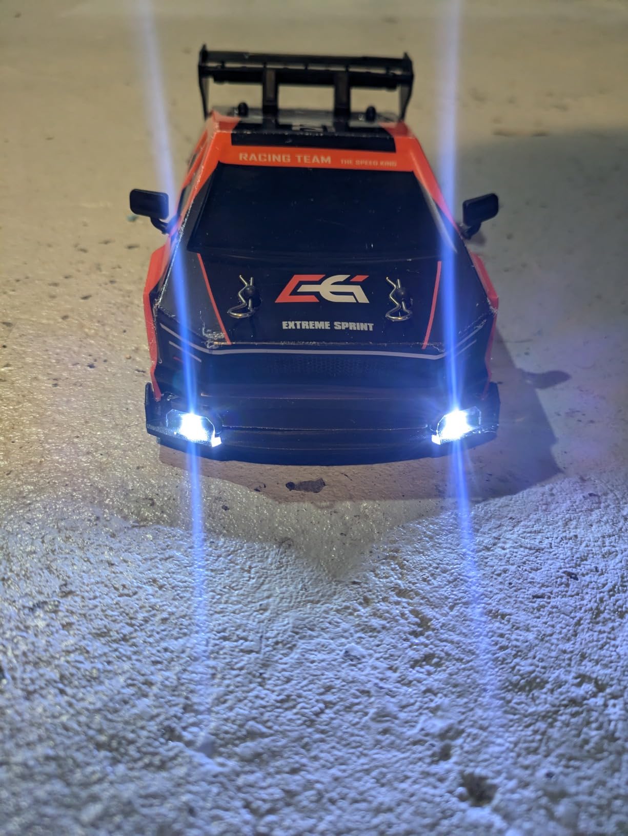 HTURCCOP RC Drift Car 2.4GHz 1:24 Scale 4WD High Speed Remote Control Cars Vehicle with LED Lights Two Batteries and Drifting Tires Racing Sport Toy Cars for Adults Boys Girls Kids customer photo 2