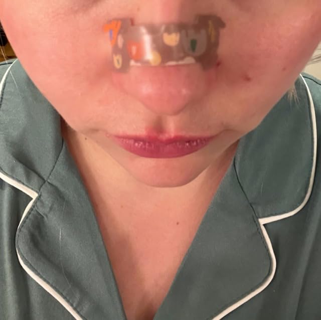 30pcs Kids Nasal Strips for Breathing,Breathing Right Strips for Kids,Nose Strips for Boys and Girls,Nasal Strips for Snoring,Anti Snoring Nose Clips (30 pcs) customer photo 2