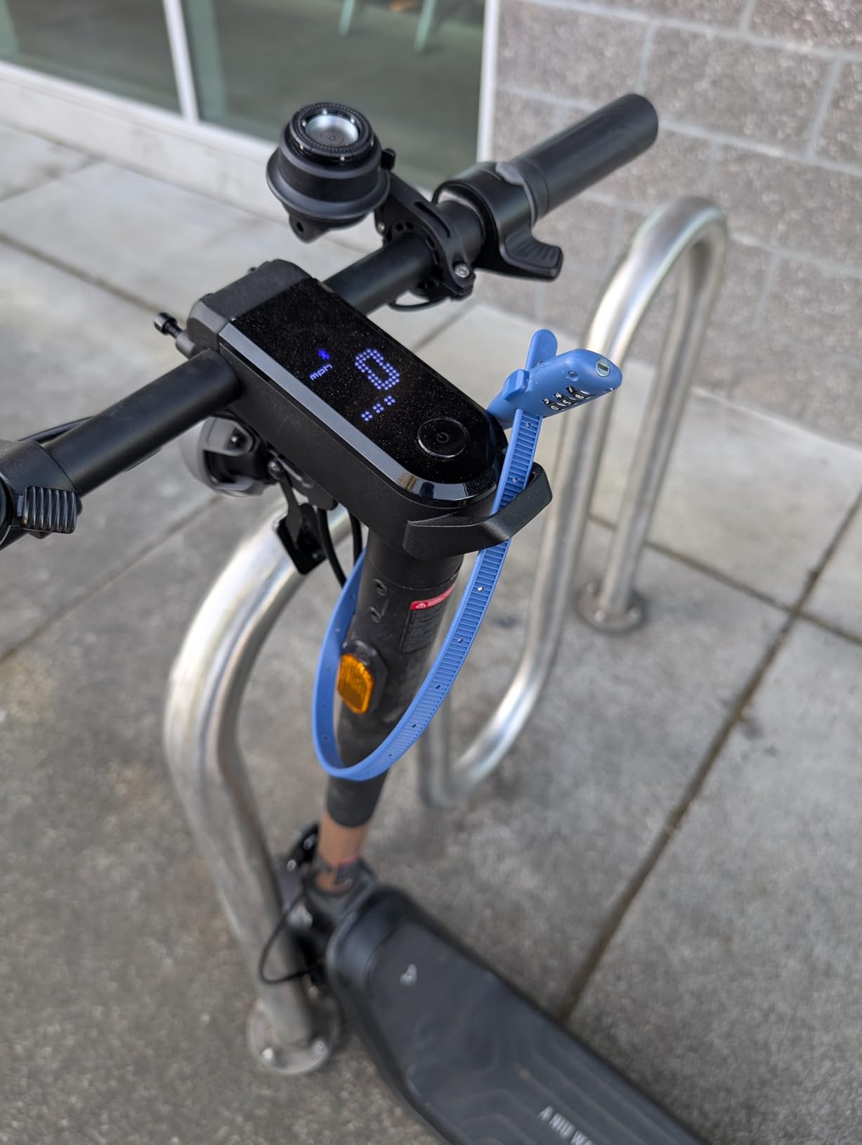 Zip Tie Lock Adjustable Cable Lock for Kids Bike, Fridge, Scooter, Bike Rack, Cabinets, Drawers, Gates, Fences, Helmet,Toolboxes, Lightweight Bicycle Lock, 2 Pack (Black) customer photo 1