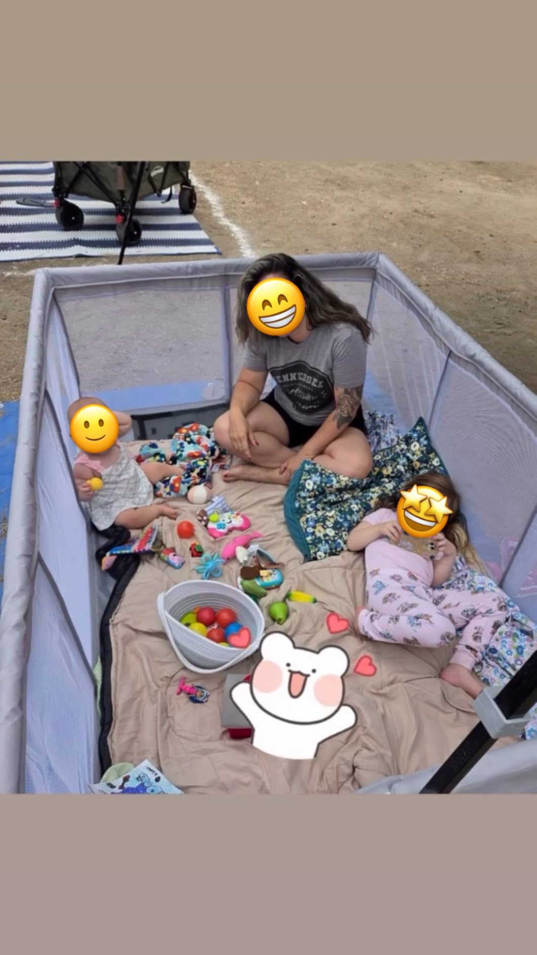 Extra Large Baby Playpen 79×79 Inch, Playpen with 2 Zipper Door for Babies and Toddlers, Play Pen Pin Indoor Outdoor Baby Play Fence customer photo 1