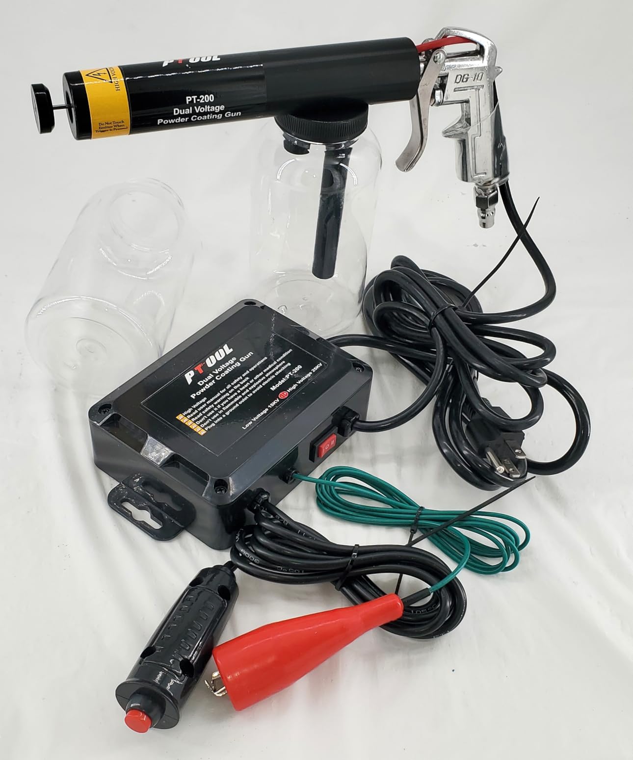 Eastwood HotCoat PT-200 Powder Coating Gun System, Dual Voltage 15KV/25KV for Metal customer photo 1