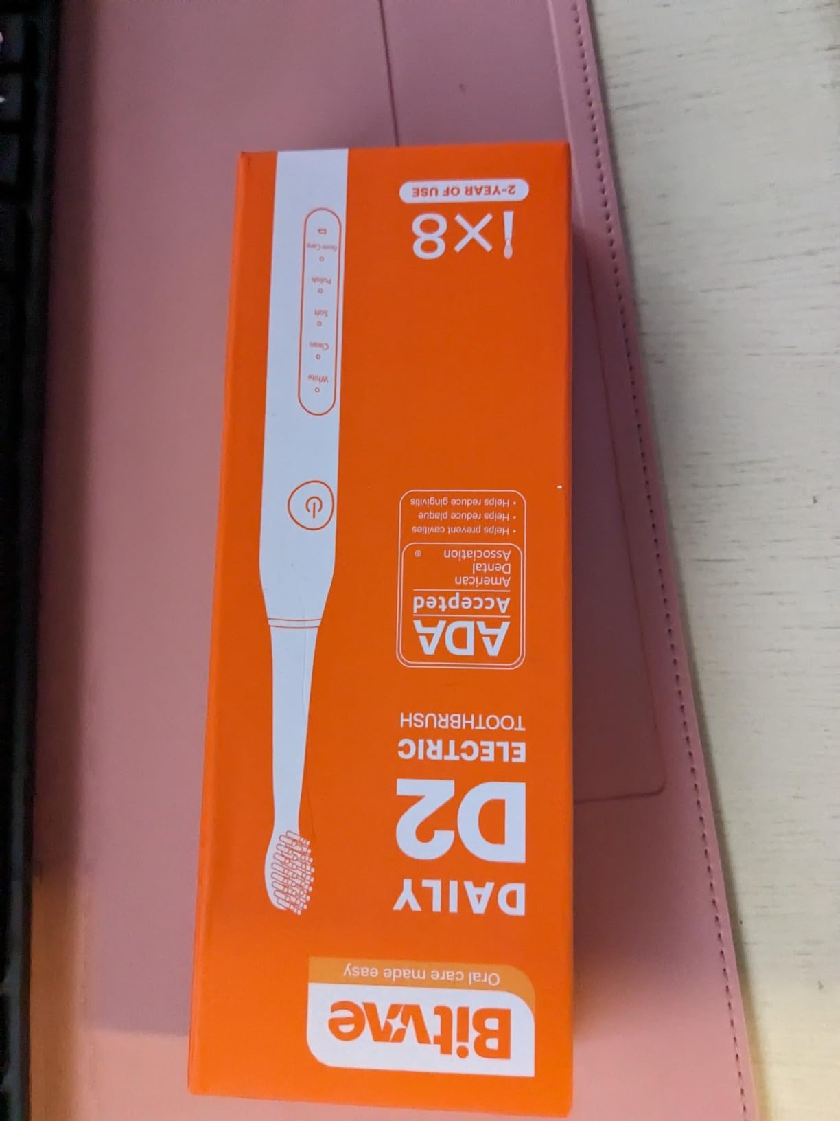 Bitvae ADA Accepted Electric Toothbrush, 60-Day Battery Travel Toothbrush customer photo 1