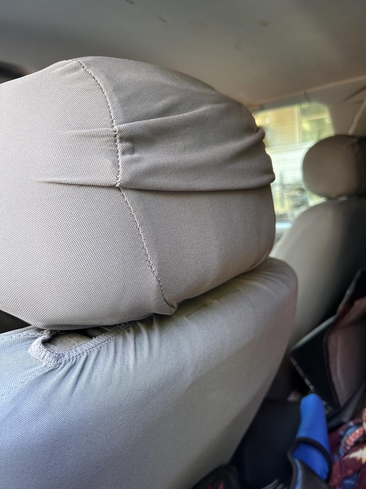 CAR PASS 3D Foam PU Leather Car Seat Covers, Universal Seat Covers Front 2 for Trucks SUV Sedan Automotive Seat Covers Armrest Airbag Compatible Waterproof Comfortable Faux Nappa Leather Black Red customer photo 1