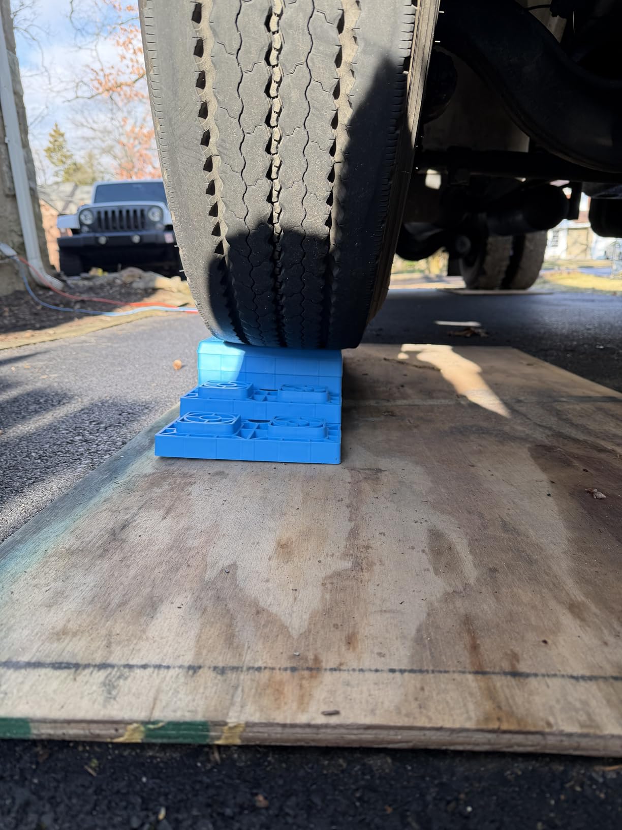 RVMATE 12 Pack RV Leveling Blocks, Camper Trailer Leveling Blocks customer photo 2