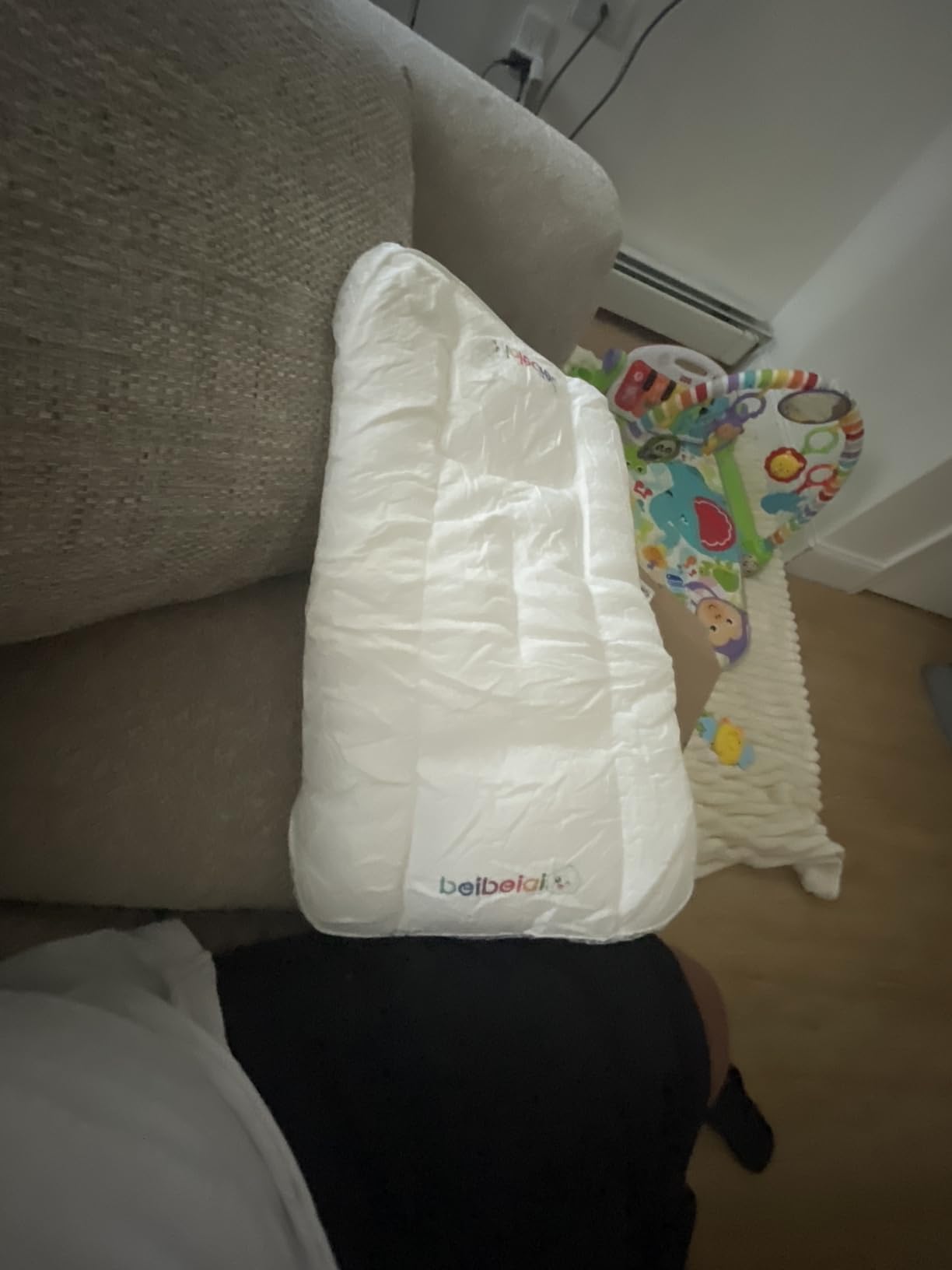 Kids Pillow, Kids Pillows for Sleeping, Baby Pillow, Toddler Pillows, Baby Pillows for Sleeping for Newborn, Toddler Pillow 1-6 Year Old, Machine Washable (3-6 Years Old) customer photo 1