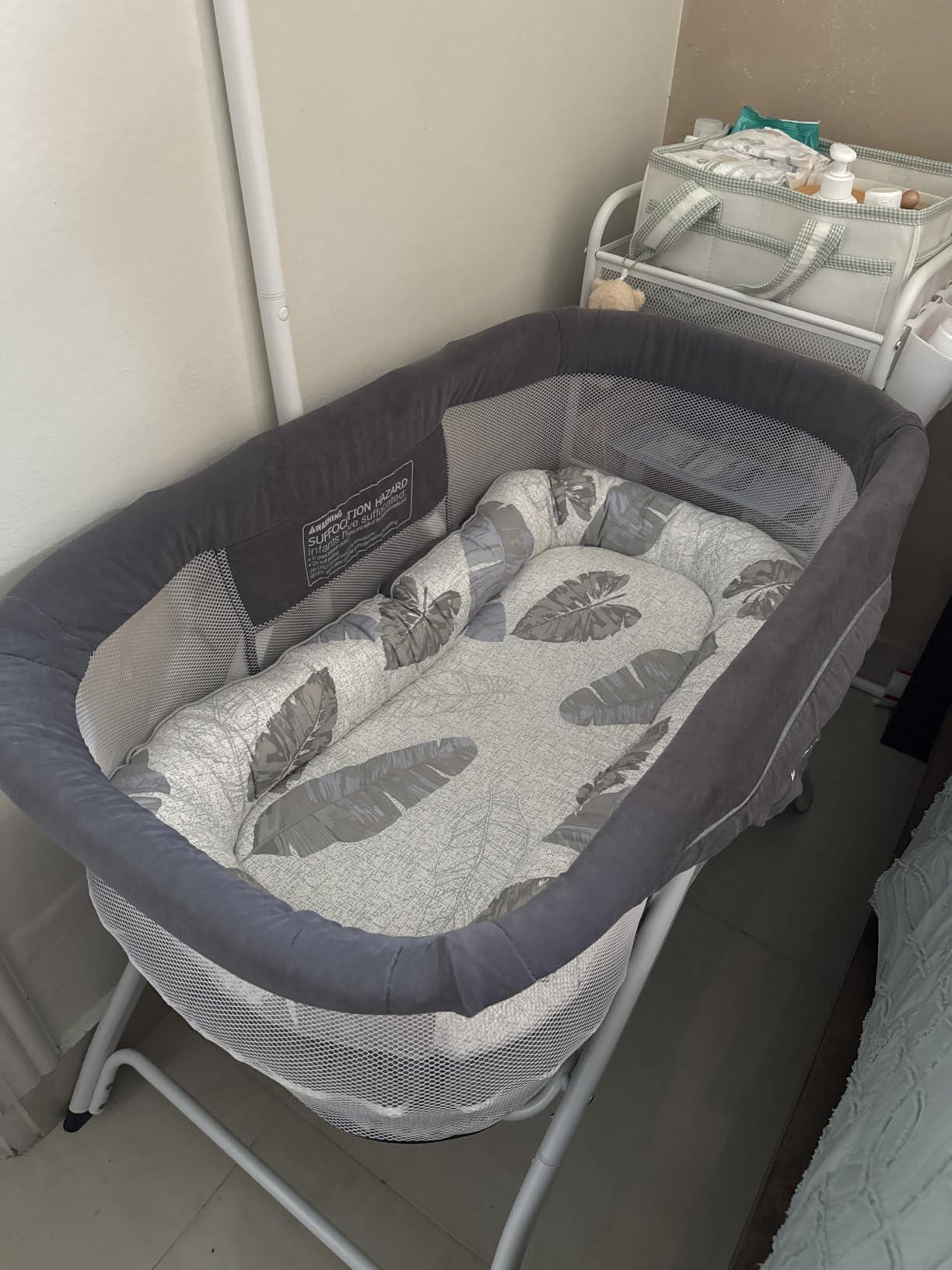 BUTOA Baby Lounger, Portable Infant Support Cushion for Newborn 0-24 Months customer photo 1