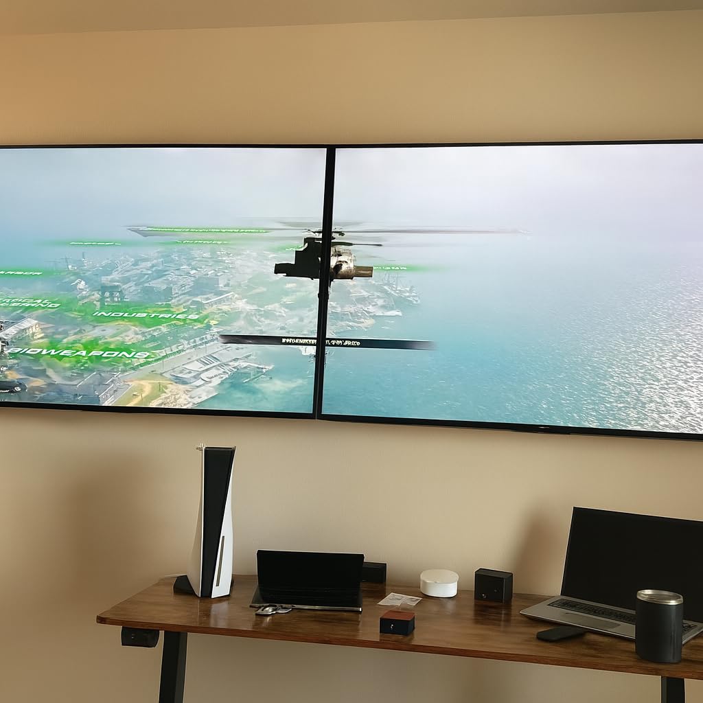 Video Wall Controller 2x2 4K TV Splicing Wall Processor HDMI & DVI Input 4 TV Screens Into 1 Wall Display Support IR Remote, RS232, 180°Rotate, 2x2,1x1,1x2,1x3,1X4,1x5 customer photo 1