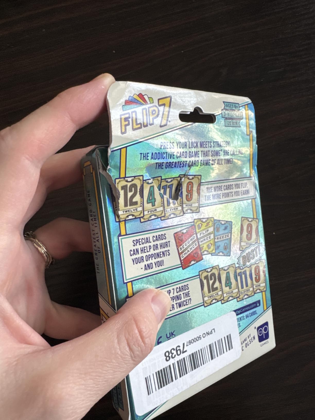 USAOPOLY Flip 7 Card Game, The Ultimate Blend of Press Your Luck Strategy customer photo 1
