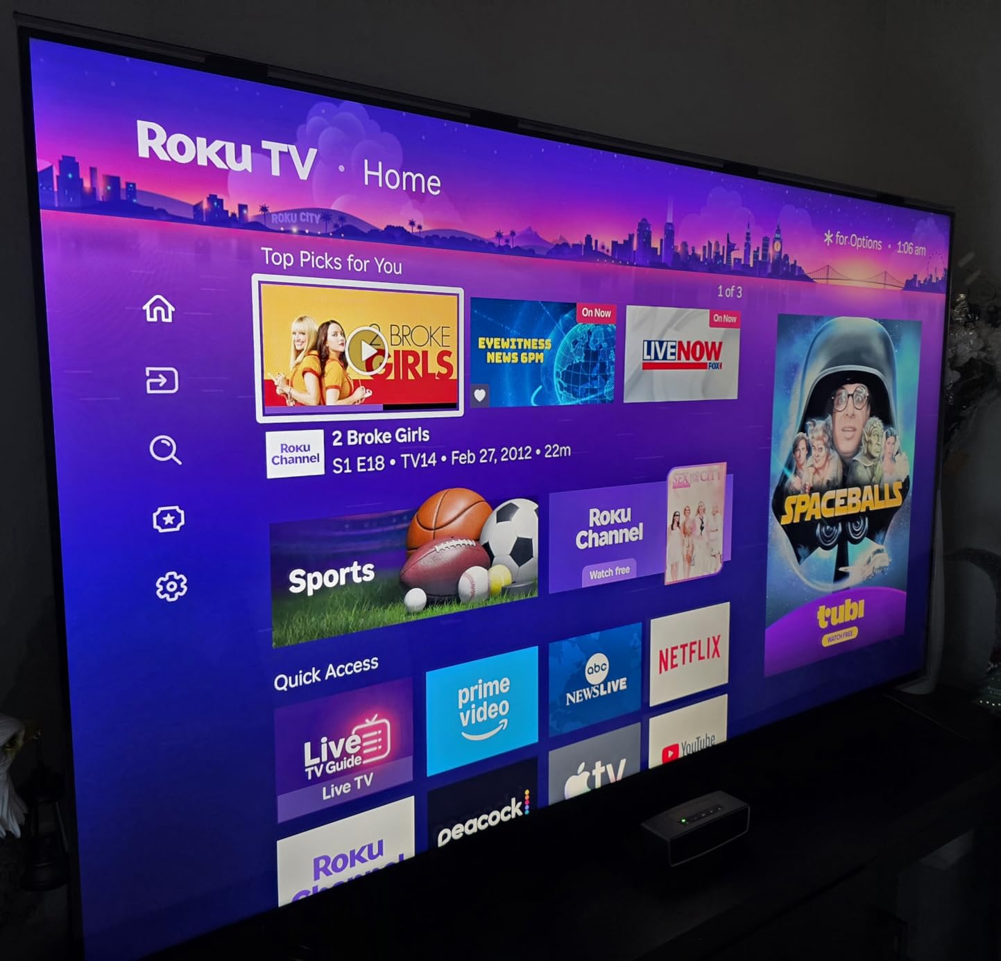 Roku 55-Inch Plus Series Smart TV - 4K QLED Mini-LED TV - RokuTV customer photo 1