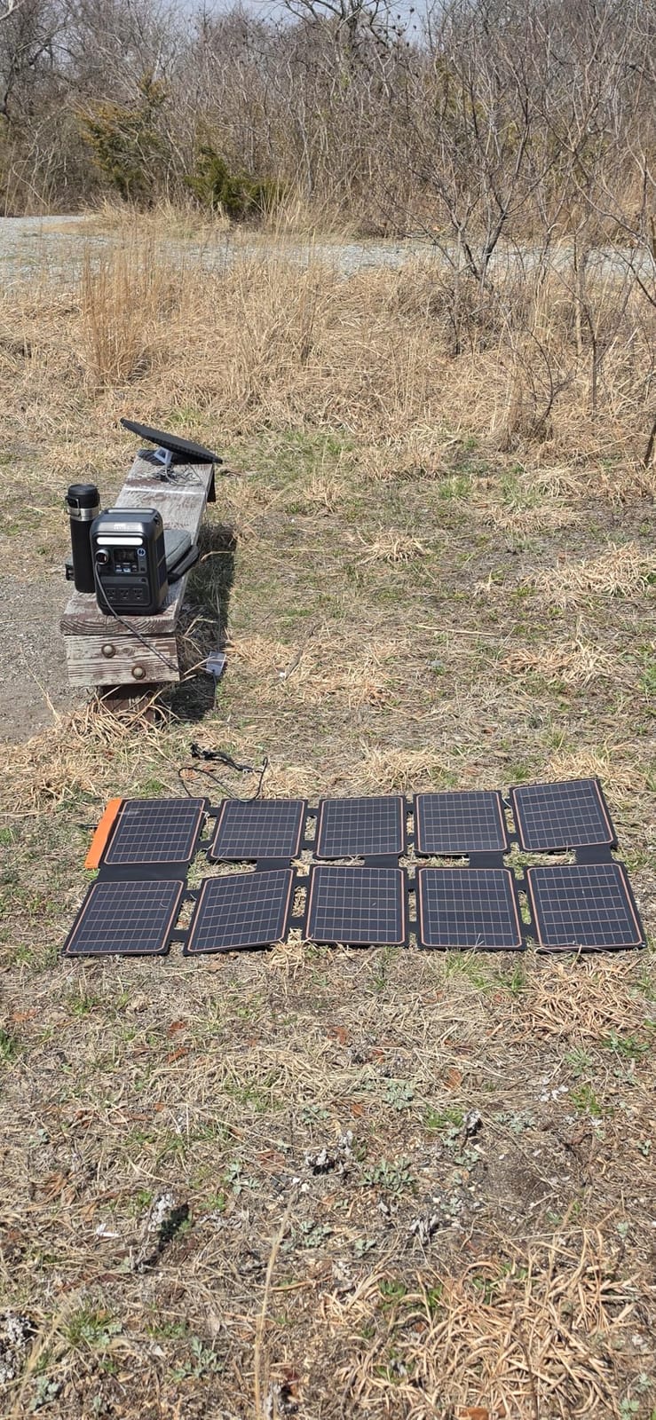 FlexSolar 100W Foldable Portable Solar Panel Charger IP67 Waterproof customer photo 2
