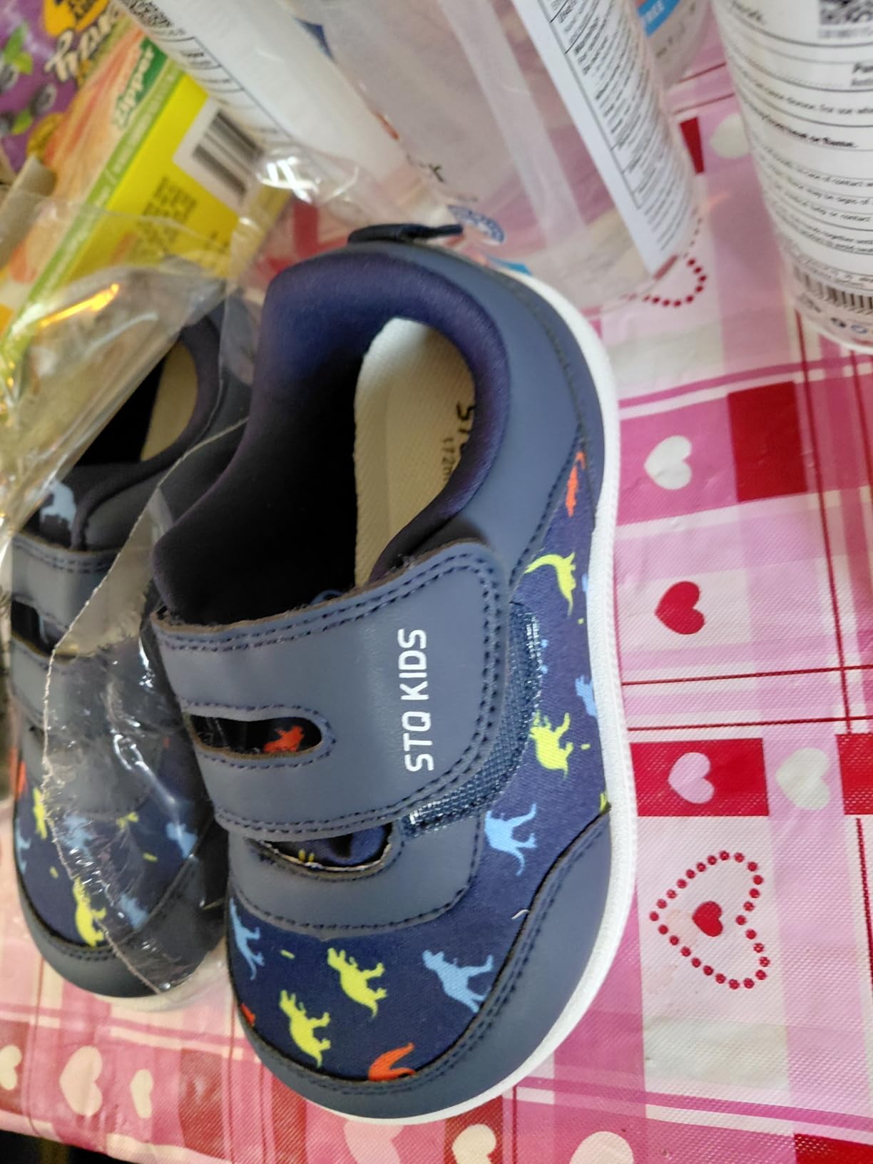 Toddler Wide Toe Box Barefoot Shoes Boys Girls, Baby First Walking Sneakers customer photo 2