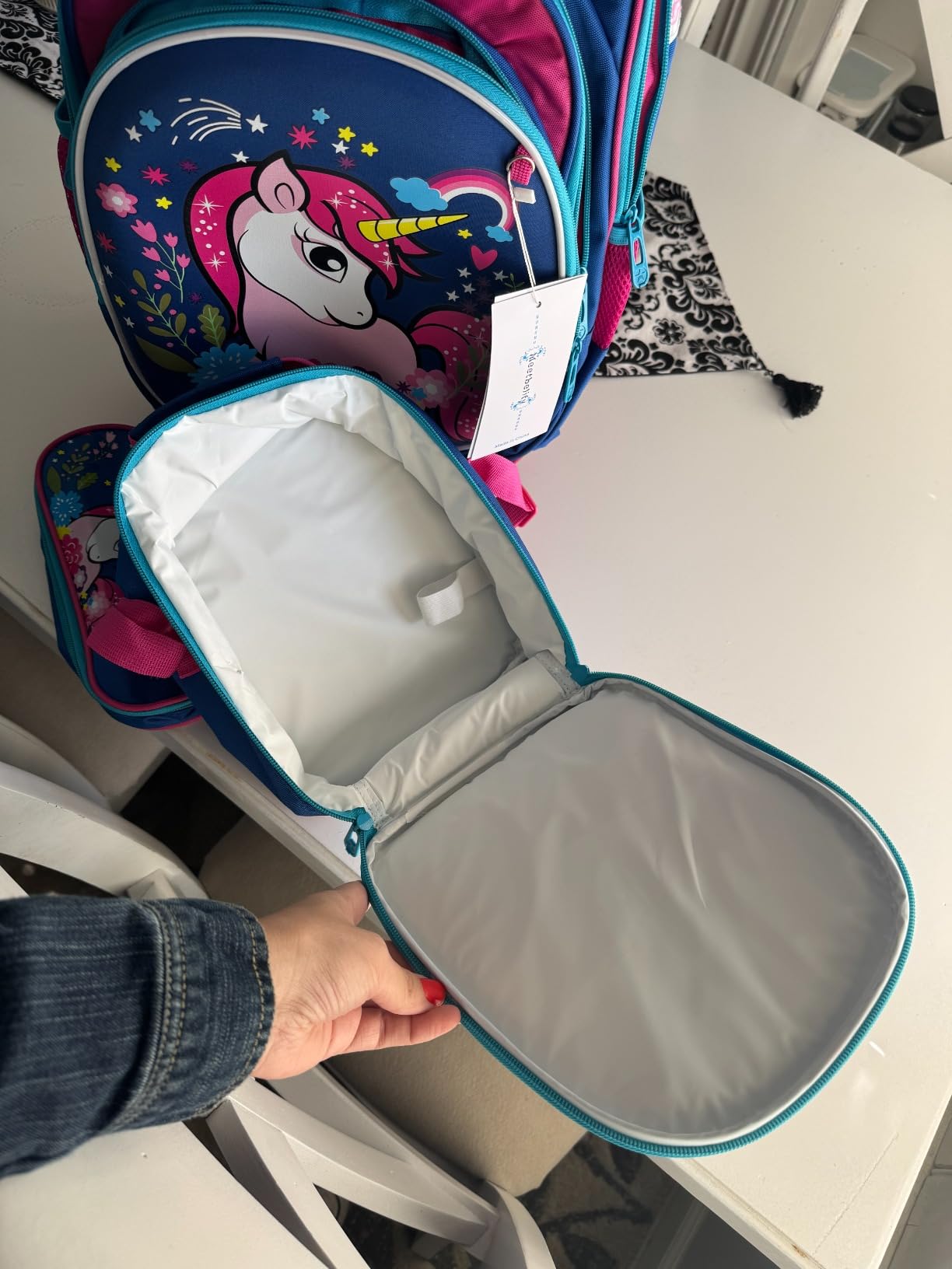Meetbelify Boys Rolling Backpack with Wheels Kids Luggage for Elementary Students Trolley Trip Carry On Bag for Girls Boys 6-8 customer photo 2
