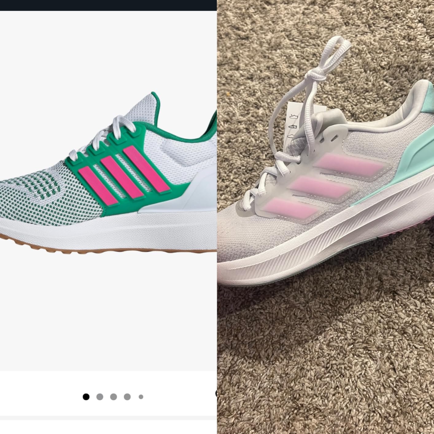 adidas Kid's UltraRun 5 Shoe customer photo 1
