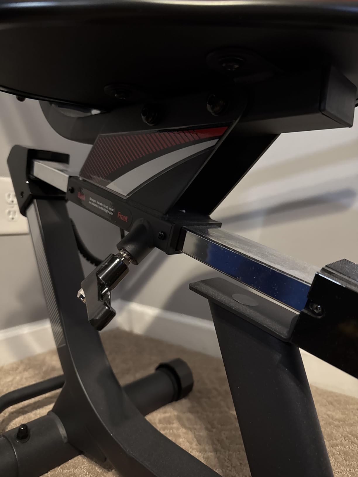 HARISON Recumbent Exercise Bike for Seniors, 16 Levels, Quiet, 400 lb Capacity customer photo 1