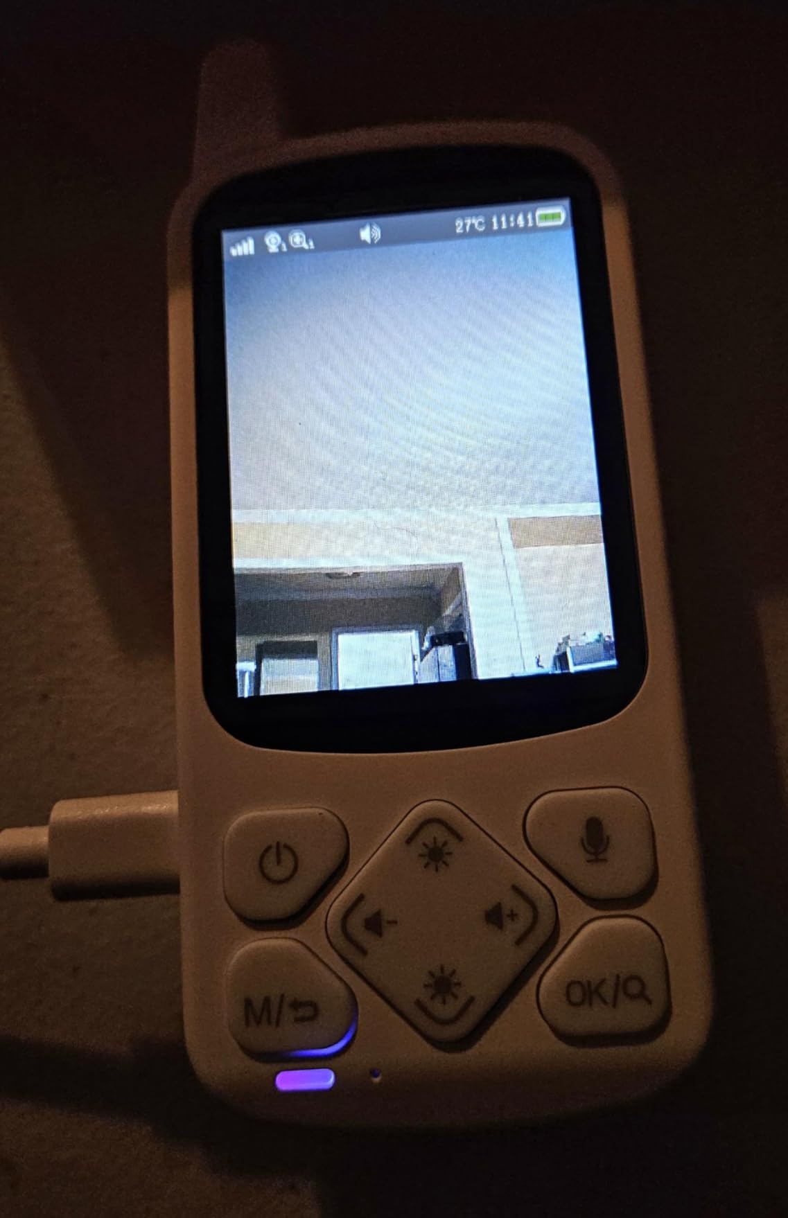 Elderly Monitor with Camera and Audio, 2-Way Talk/Call Button/Pan-Tilt-Zoom customer photo 1