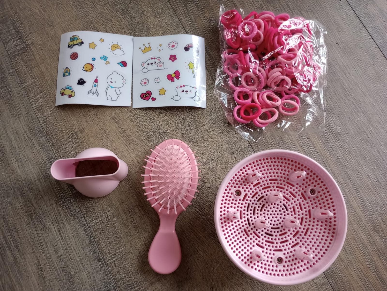 Feekaa Kids Hair Dryer for Girls, Kids Blow Dryer Hairdryer Blowdryer, Pink customer photo 2