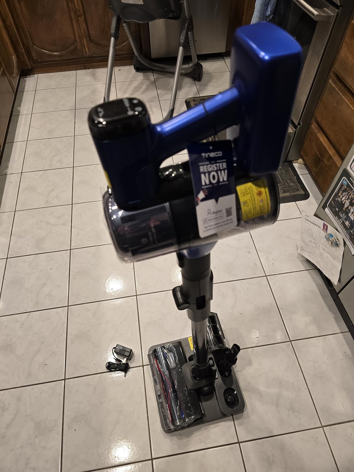 Tineco Pure ONE S50 Pro Cordless Vacuum, 200AW Suction, 95Min Runtime, Anti-Tangle Brush, 120° Green Light, Easily Tackles Large Debris, Stick Vacuum Cleaner for Pet Hair, Carpet & Hard Floor customer photo 2