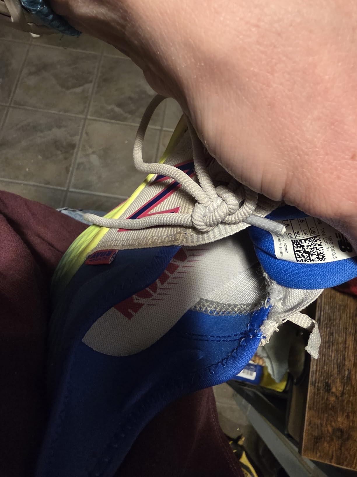 New Balance Kids' Fresh Foam Roav V1 Lace-up Sneaker customer photo 1