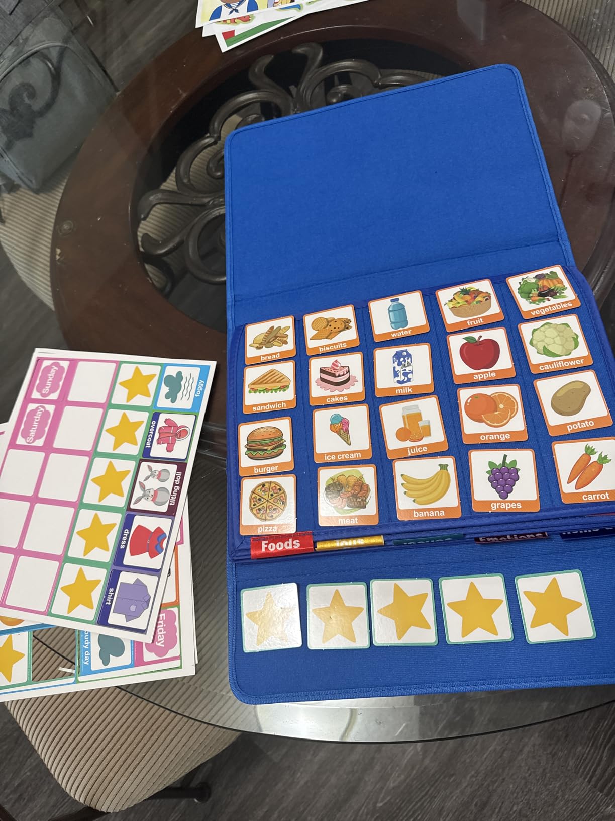 PECS Communication Book for Autism & Nonverbal Kids - Visual Behavior Aid with 217 Picture Cards, Speech Therapy Toys for Toddlers, Special Education Learning Materials for Home & School customer photo 2