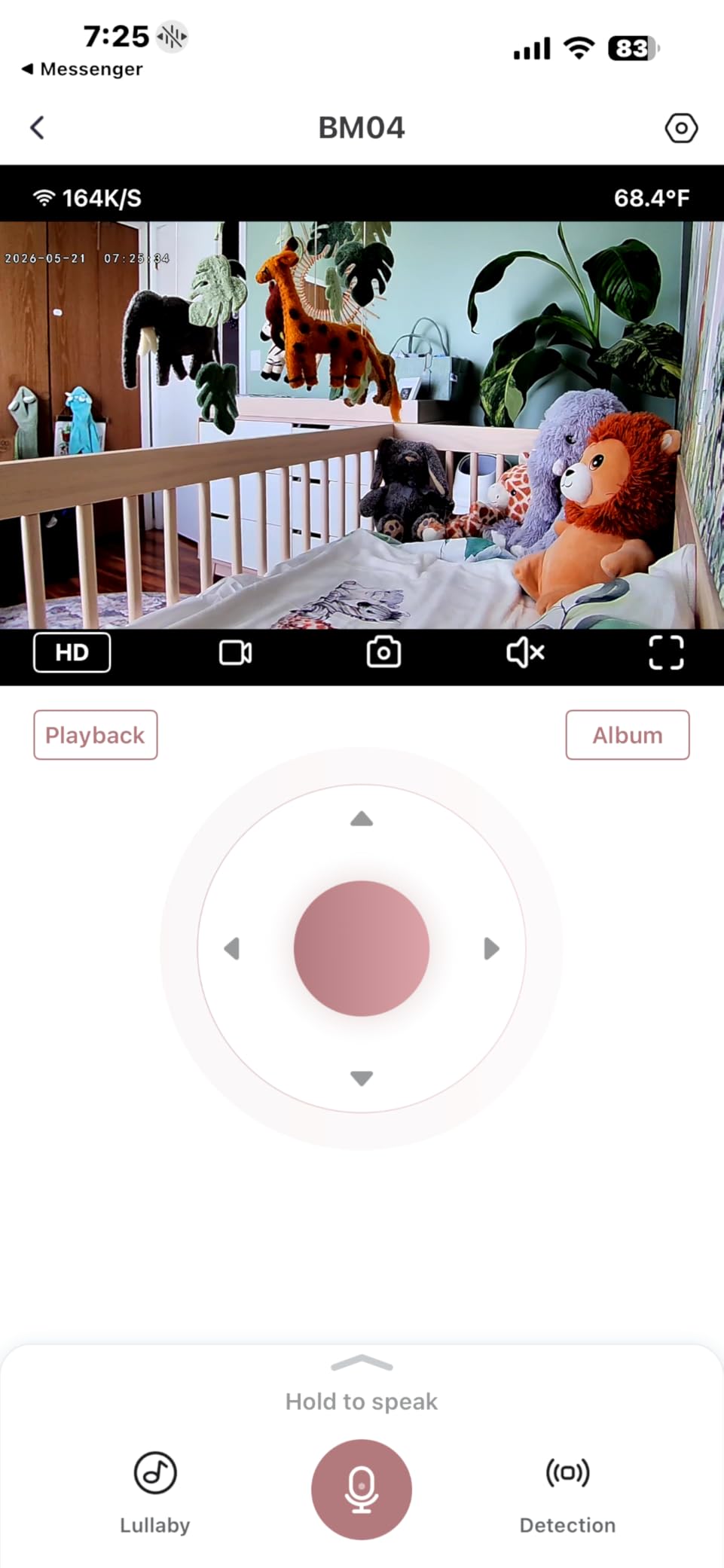 Momcozy Smart WiFi Baby Monitor, APP Control Baby Monitor with Camera&Audio customer photo 2