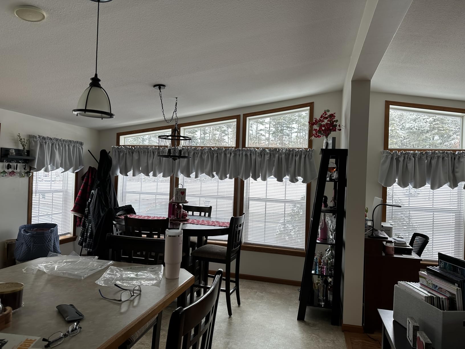 NICETOWN Blackout Valances for Kids Room Baby Boy Nursery customer photo 1