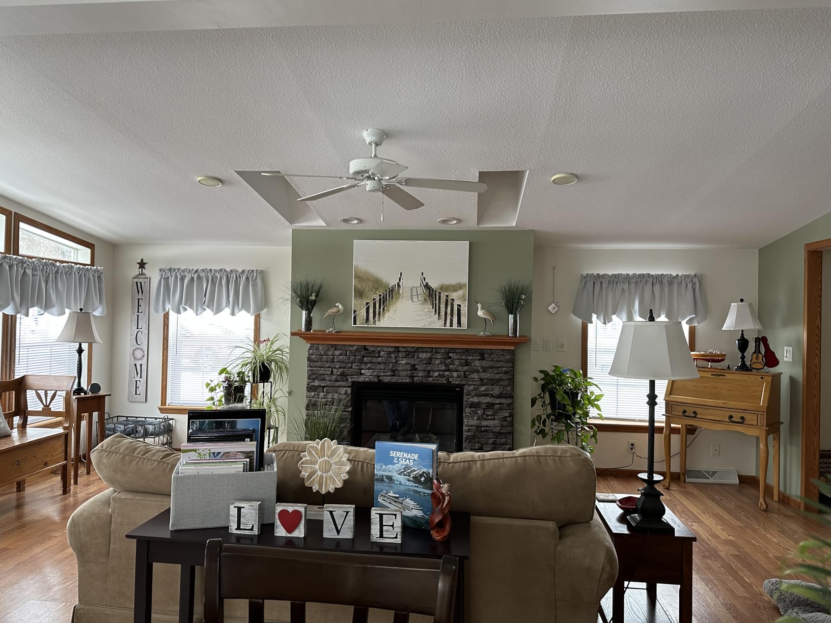 NICETOWN Blackout Valances for Kids Room Baby Boy Nursery customer photo 2
