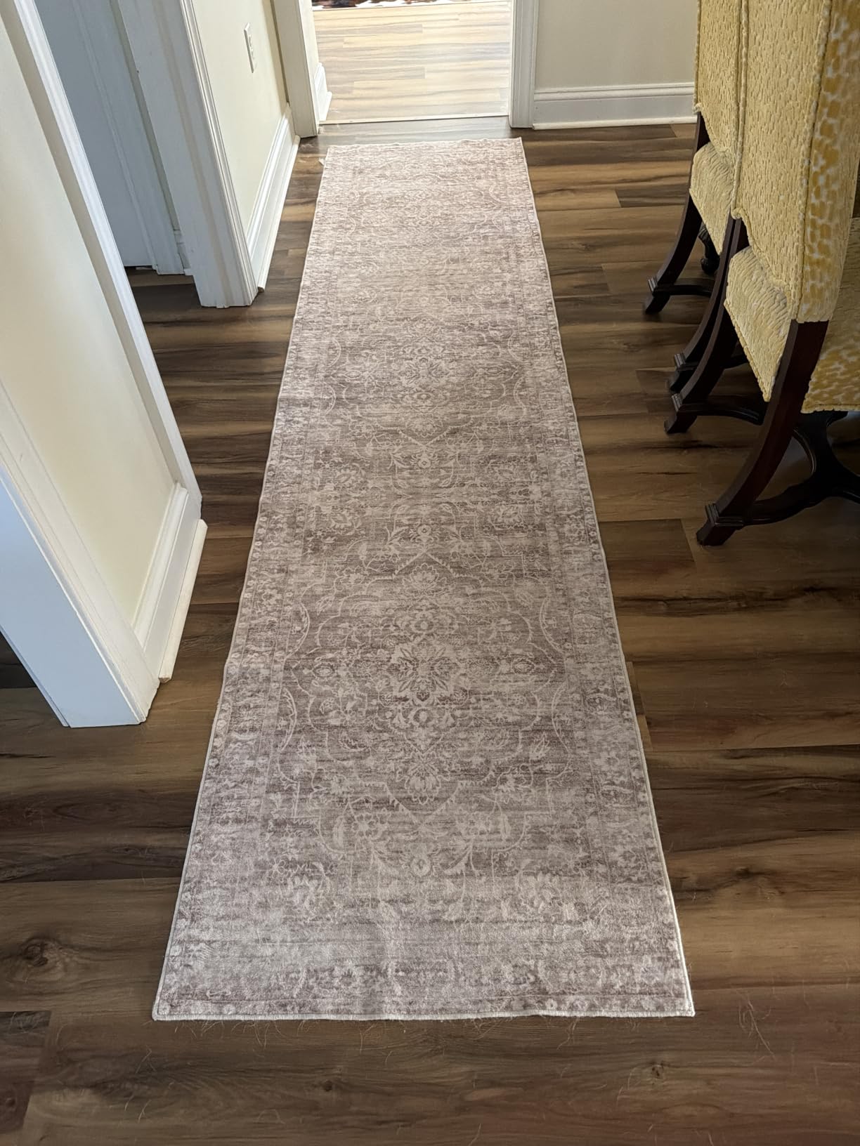 Lahome Floral Washable 3x5 Rug, Small Girls Rugs for Bedroom Soft Non-Slip customer photo 2