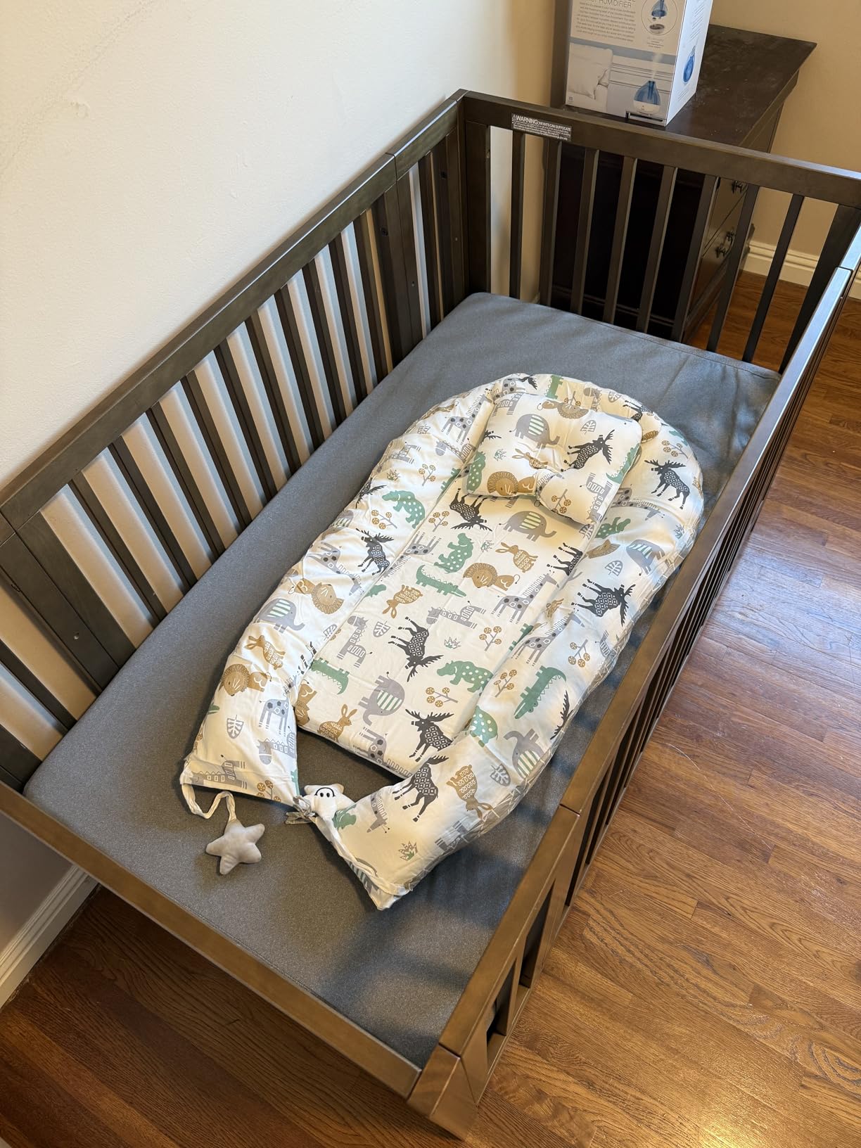 Babyletto Rolli 9-in-1 Convertible All-Stages® Bassinet to Full-Size Crib in Honey, Greenguard Gold Certified, Portable & Adjustable with Select Conversion kit and Pads Included customer photo 2