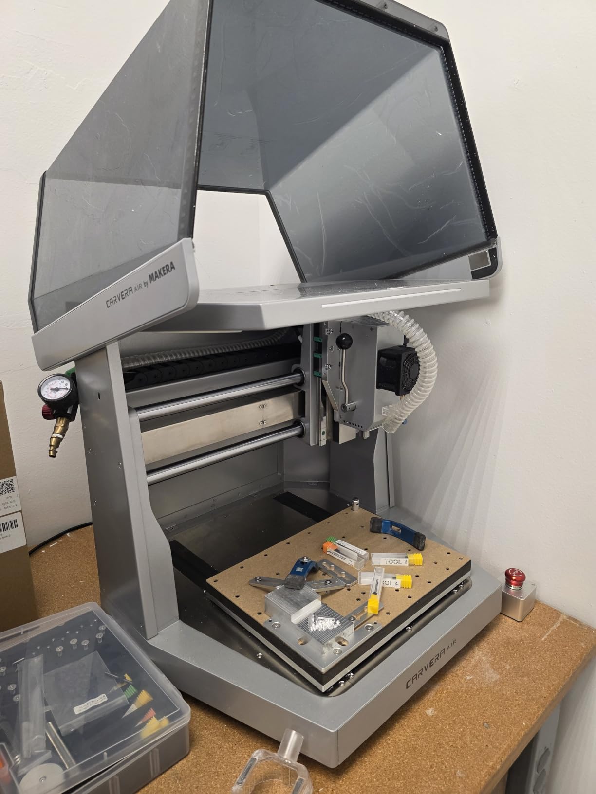 Carvera Air Desktop CNC Machine by MAKERA, Enclosed Mini Mill with CAM | High-precision CNC, Makera Studio software, Metal Wood PCB customer photo 2