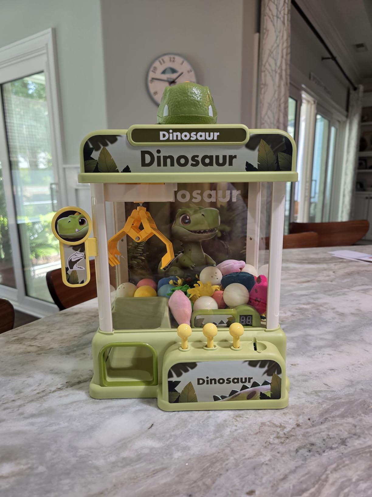 STACTCUTE 78PCS Large Dinosaur Claw Machine for Kids, No Assembly Required customer photo 2