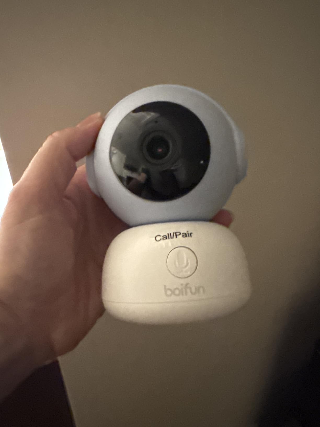 BOIFUN 2K Baby Monitor with 2 Cameras,Smartphone App, Wi-Fi Cameras,Split Screen, 5-inch Display, Motion Tracking, Encrypted Connection, Night Vision, 2-Way Talk, Temp Sensor customer photo 2