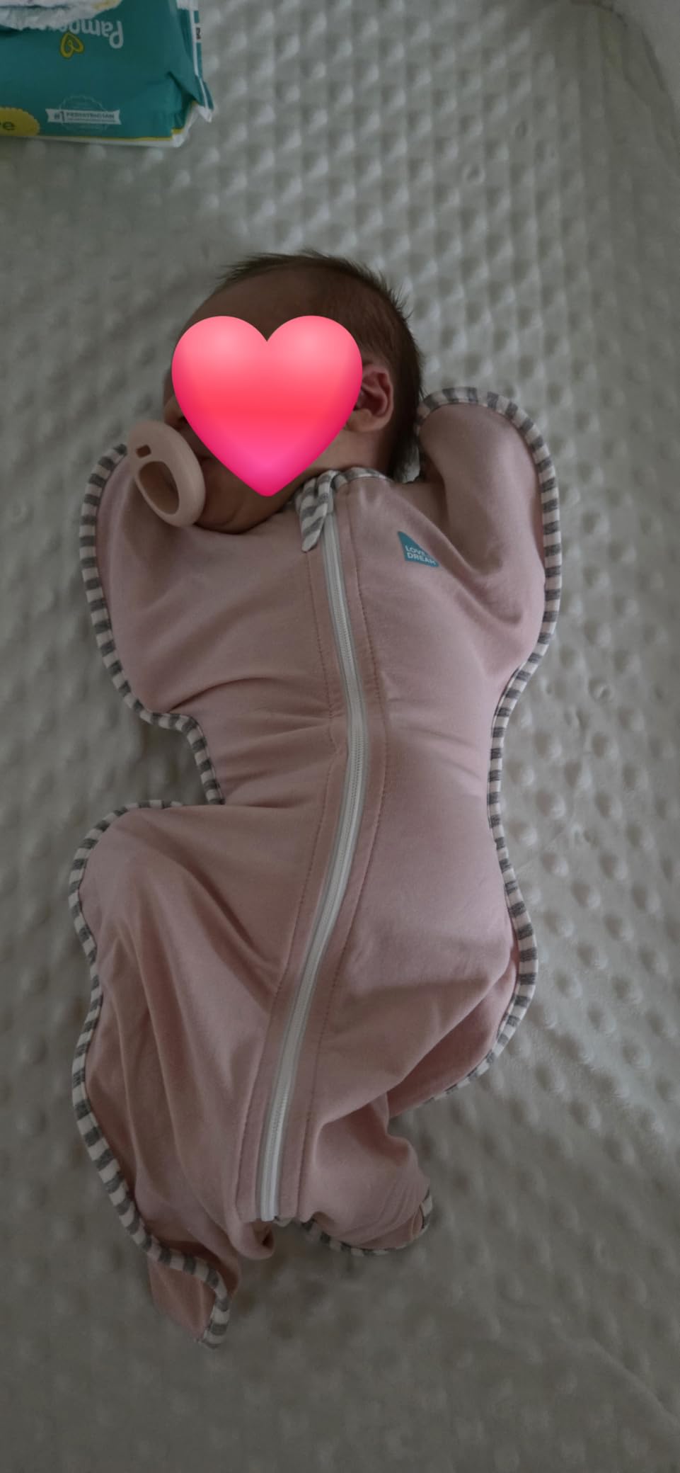 Love to Dream Swaddle Up, Baby Sleep Sack | 1.0 TOG, 8-13 lbs, Oatmeal customer photo 2
