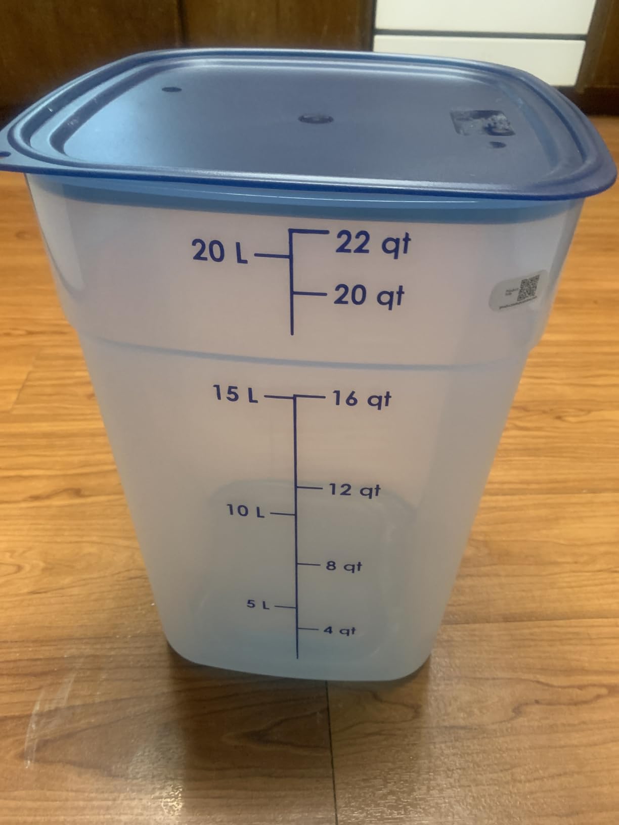 Cambro FreshPro 18 Quart Food Storage Container with Lid (Restaurant Grade) for Food Prep, Commercial Kitchen, Pet Food Storage customer photo 2
