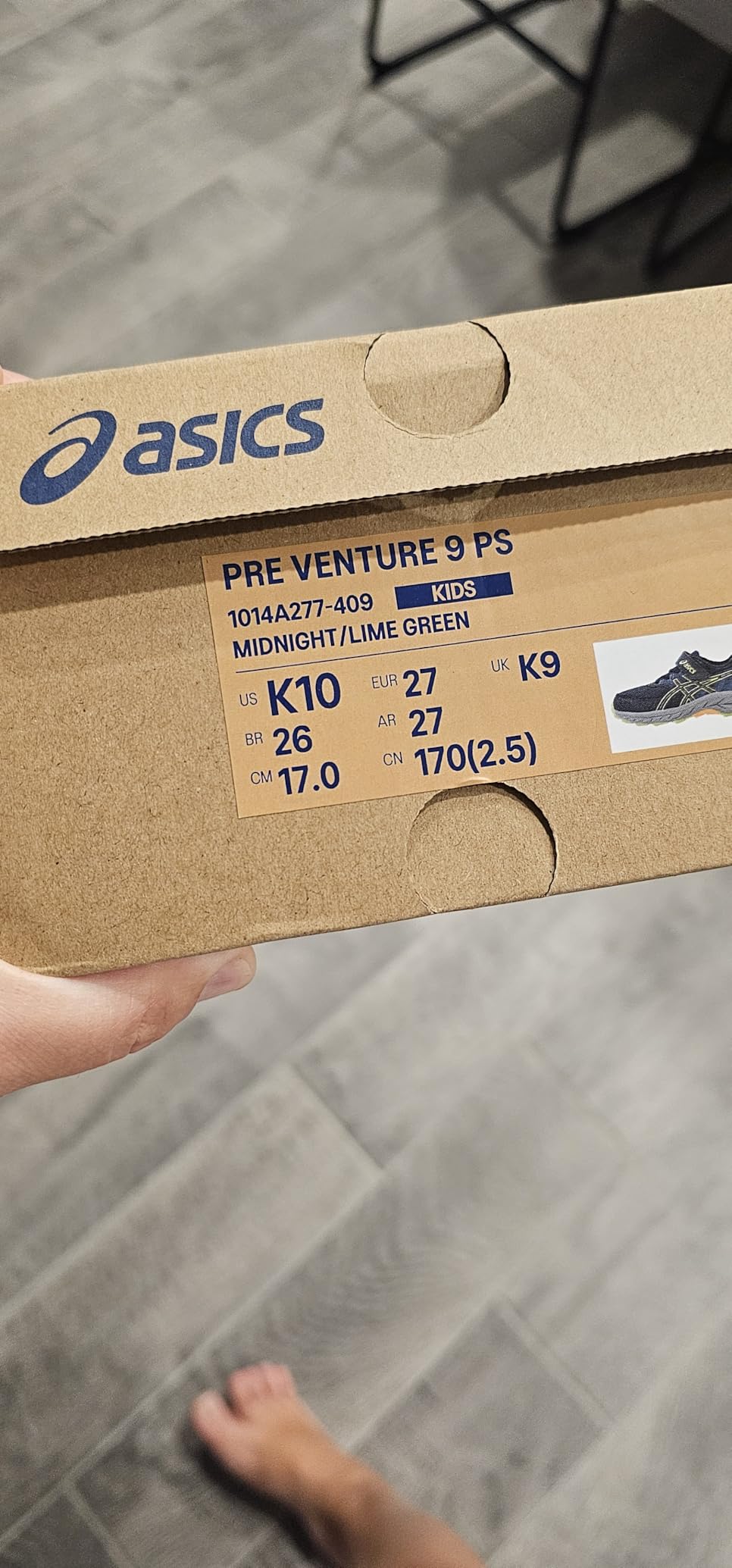 ASICS Kid's PRE Venture 9 Grade School Trail Running Shoes customer photo 2